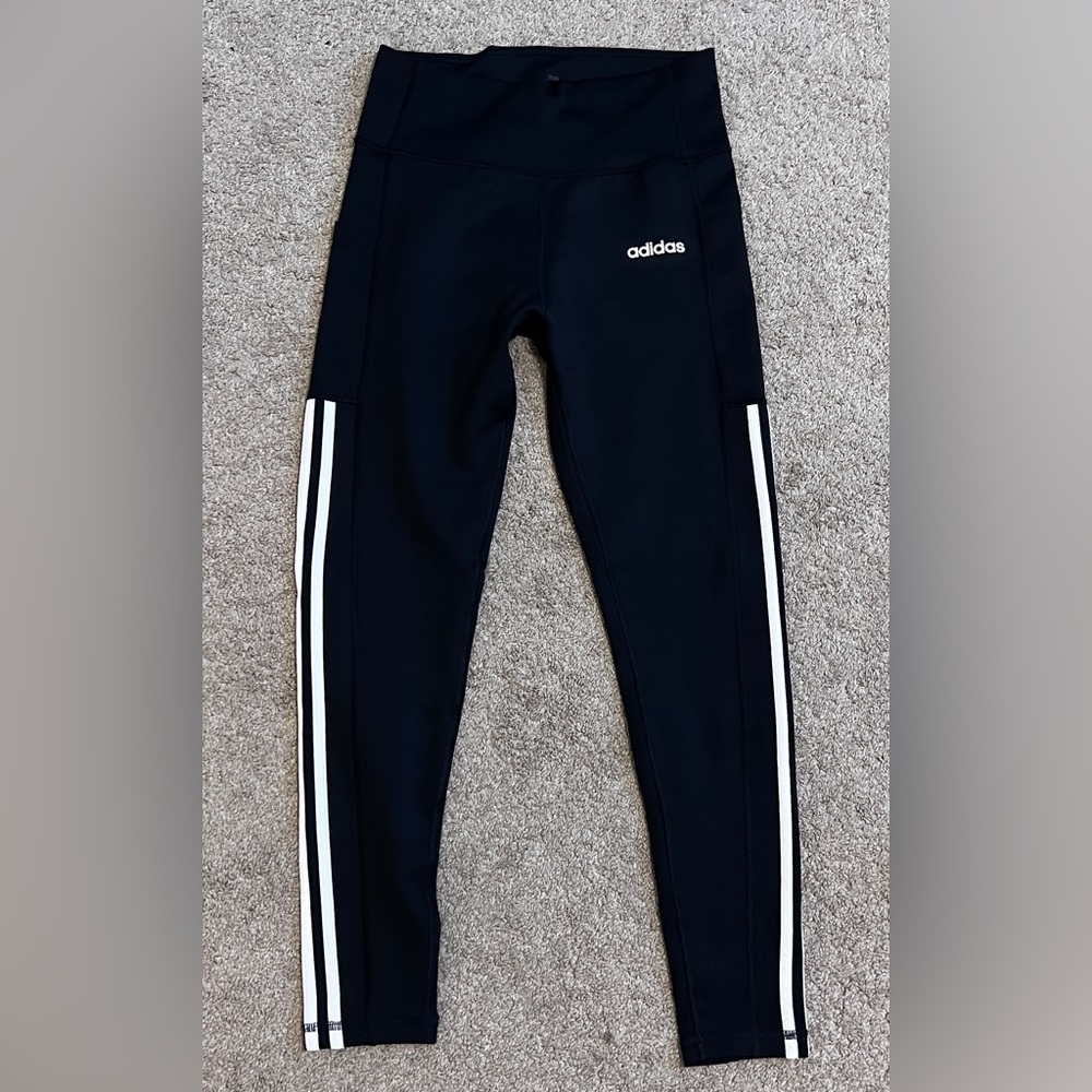 women's adidas climalite leggings, black, size m medium